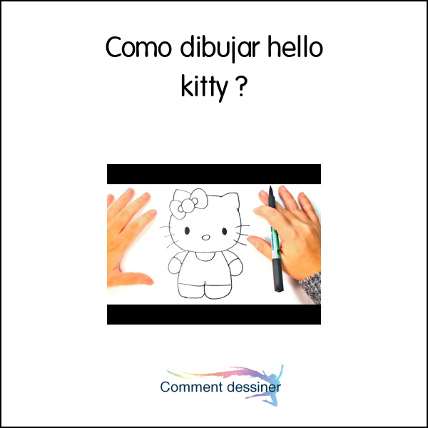 Cómo dibujar hello kitty